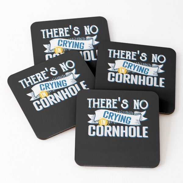 Item preview, There's No Crying In Cornhole Sack Bean Bag Toss Game Funny designed and sold by smartrocket.