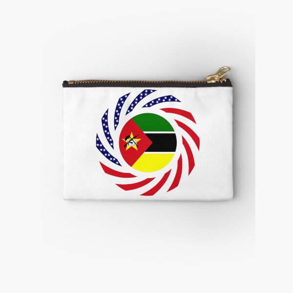 Item preview, Mozambican American Multinational Patriot Flag Series designed and sold by Carbon-Fibre Media.