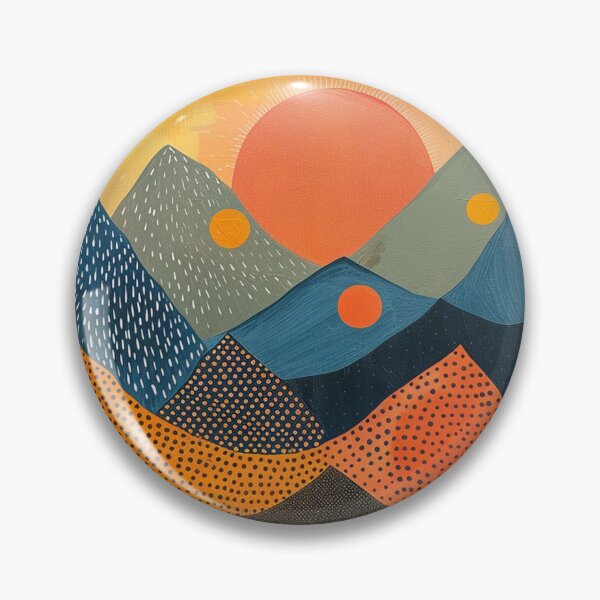 Item preview, Sunrise over the Mountains designed and sold by Neika Shimm Designs.