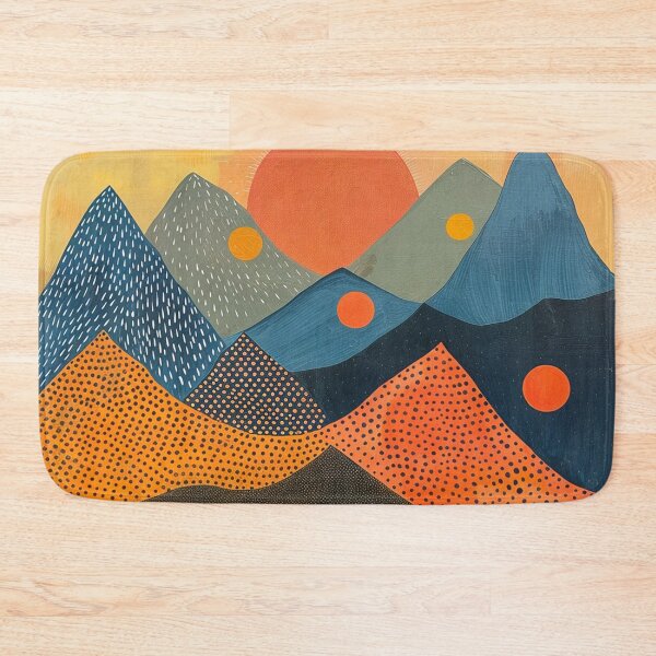 Item preview, Sunrise over the Mountains designed and sold by Neika Shimm Designs.