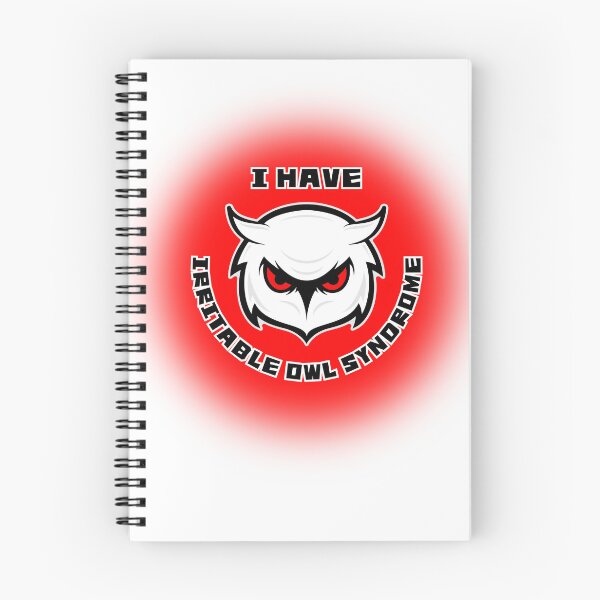 Item preview, Búho irritable de ojos rojos designed and sold by IFarty.