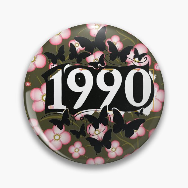Artikelvorschau, 1990er Dob auf einem rosa Blumenhintergrund entworfen und verkauft von Ajax90.