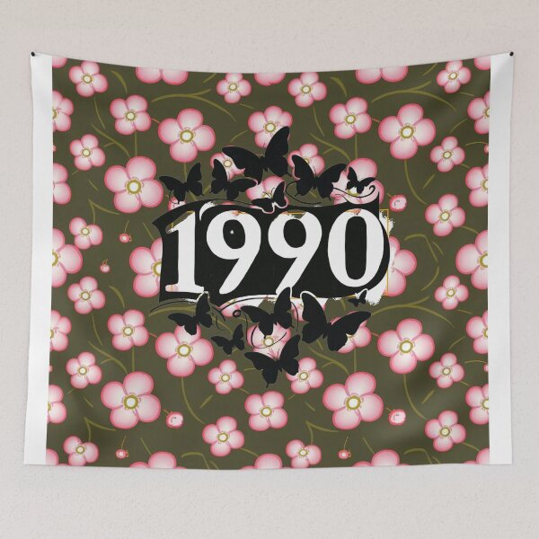 Item preview, 1990s Dob on a pink flowers background  designed and sold by Ajax90.