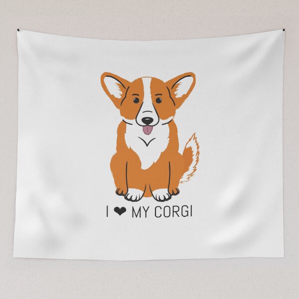 Artikelvorschau, Corgi entworfen und verkauft von artedeleon2024.