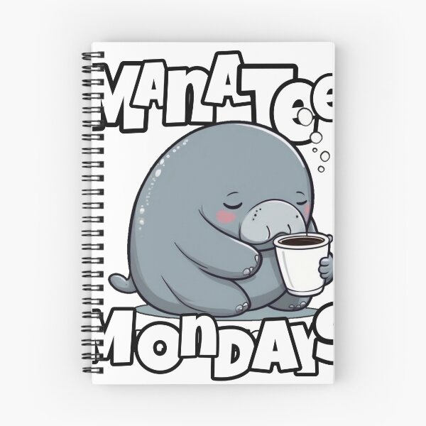 Item preview, Manatee Mondays designed and sold by CoolEnthusias.