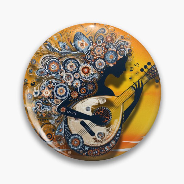 Item preview, Muse playing Oud - music - cool designed and sold by AufildHelen.