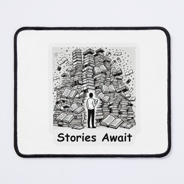 Item preview, Stories Await designed and sold by DecalDash.