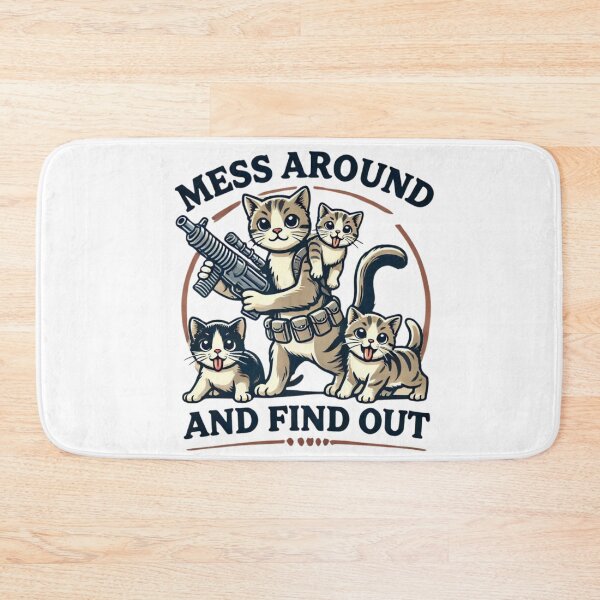 Item preview, Over Protective Mother Cat Kittens Doodle designed and sold by JediKittenWars.