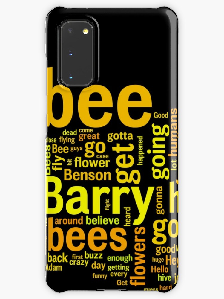 Bee Movie Script Case Skin For Samsung Galaxy By Xangie8204 Redbubble - roblox fly script mobile