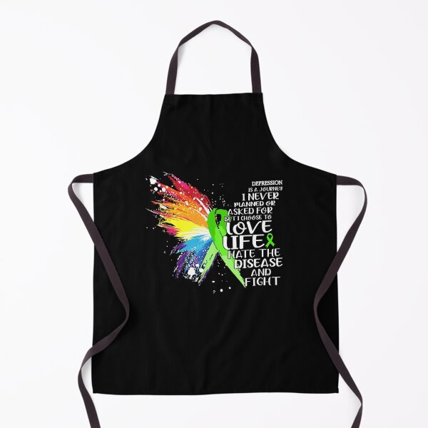 Item preview, Depression is a journey I NEVER planned or asked for but i choose to LIVE LIFE hate the disease and FIGHT designed and sold by KatMercerr.