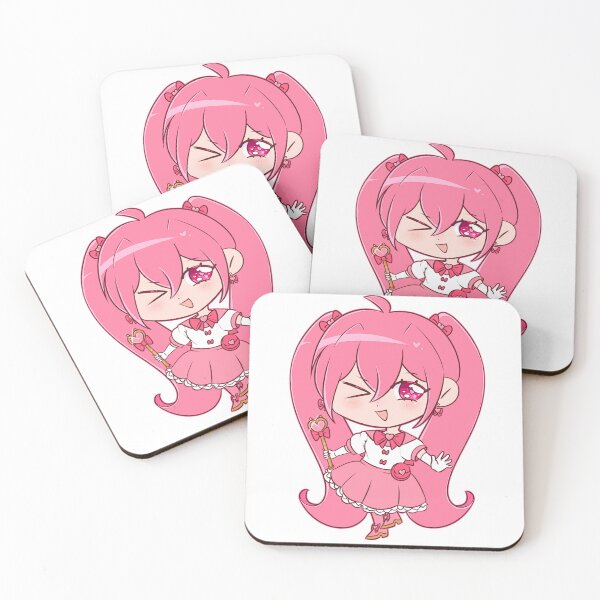 Item preview, pink magical girl designed and sold by shuwashuwapink.