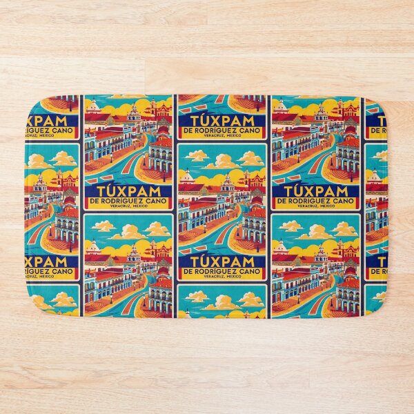 Item preview, Tuxpam de Rodriguez Cano Veracruz Mexico Vintage Travel Tourism  designed and sold by TravelersGems.