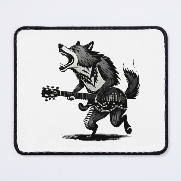 Item preview, Howling Wolf Guitar 8 designed and sold by SmARTNiki.