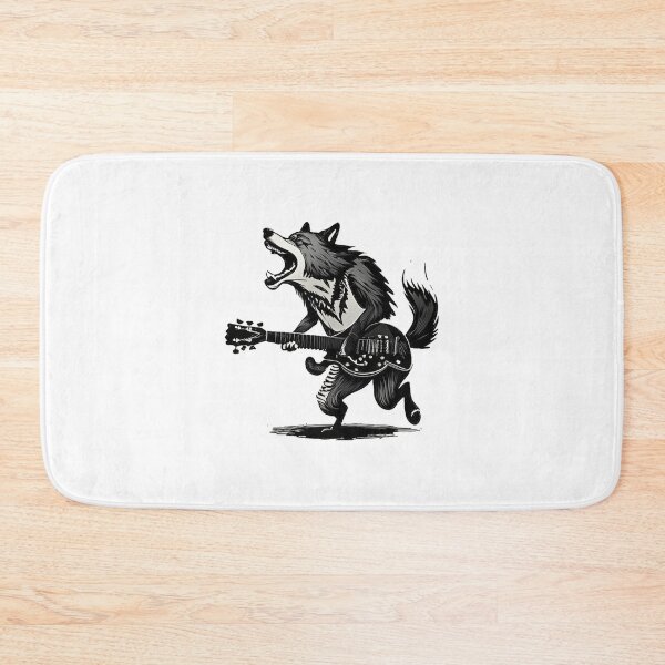 Item preview, Howling Wolf Guitar 8 designed and sold by SmARTNiki.