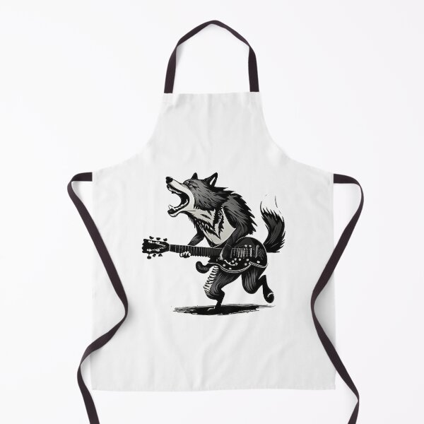 Item preview, Howling Wolf Guitar 8 designed and sold by SmARTNiki.
