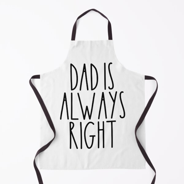 Item preview, Dad Is Always Right Rae Dunn Inspired Farmhouse Decor designed and sold by FineElephant.