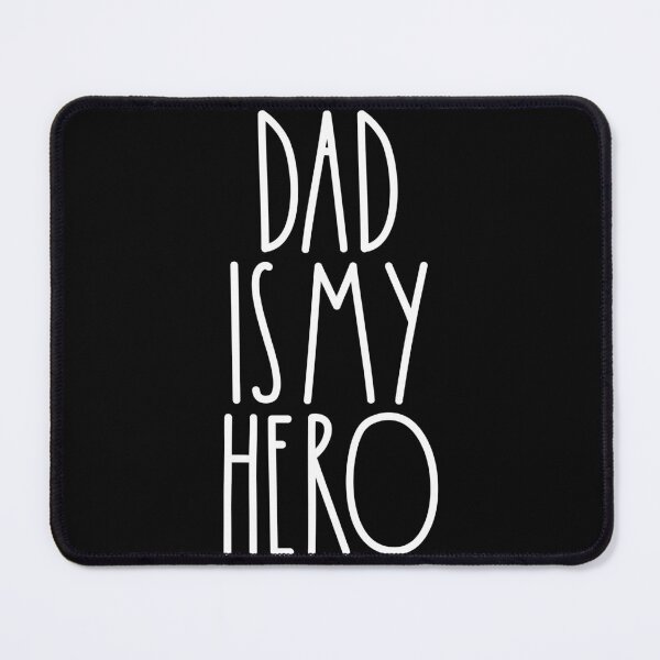 Item preview, Dad Is My Hero White Rae Dunn Inspired Farmhouse Decor designed and sold by FineElephant.