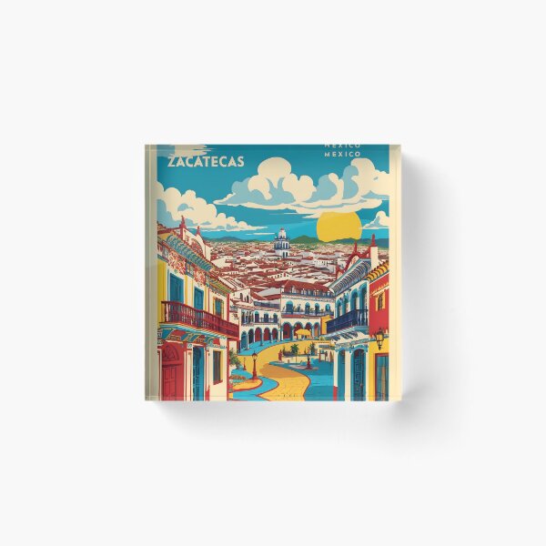 Artikelvorschau, Fresnillo Zacatecas Mexiko Vintage Reisetourismus entworfen und verkauft von TravelersGems.