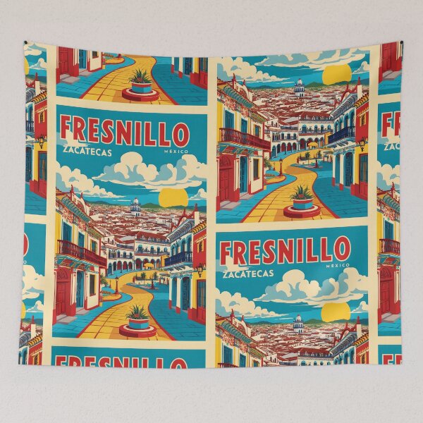 Item preview, Fresnillo Zacatecas Mexico Vintage Travel Tourism  designed and sold by TravelersGems.