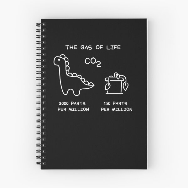 Item preview, CO2 The Gas of Life (for dark background) designed and sold by YogaZesty.