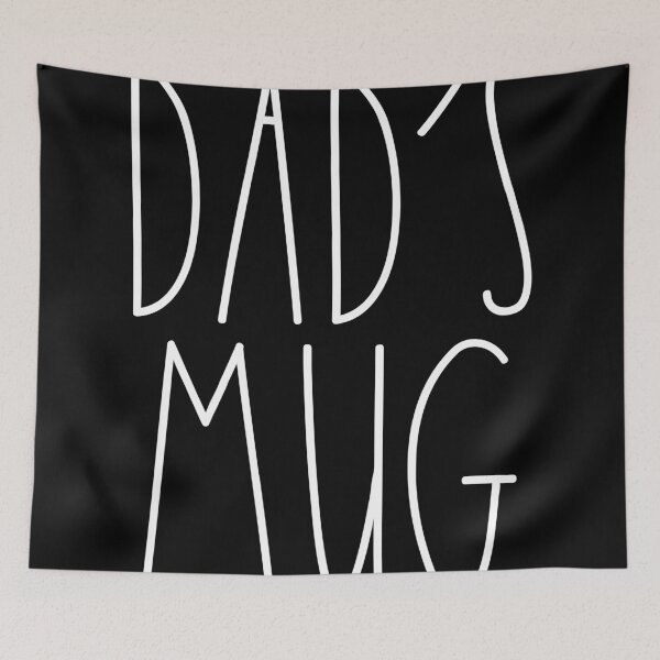 Item preview, Dad's Mug White Rae Dunn Inspired Farmhouse Decor designed and sold by FineElephant.