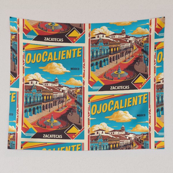 Item preview, Ojocaliente Zacatecas Mexico Vintage Travel Tourism  designed and sold by TravelersGems.