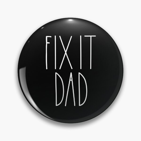 Item preview, Fix It Dad White Rae Dunn Inspired Farmhouse Decor designed and sold by FineElephant.
