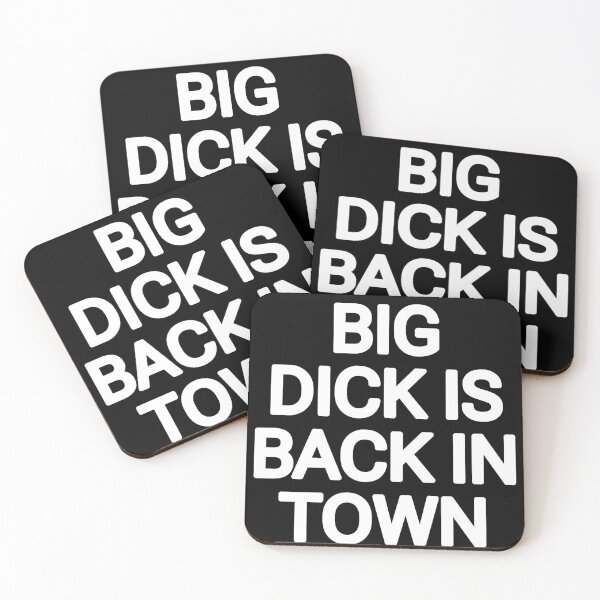 Item preview, Big dick is back in town  designed and sold by THELOSTHOUSE.