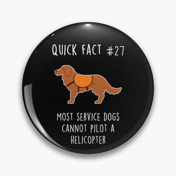 Item preview, Service Dog Facts designed and sold by Clara Hollins.