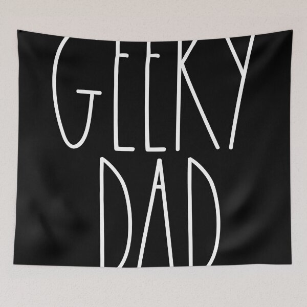 Item preview, Geeky Dad White Rae Dunn Inspired Farmhouse Decor designed and sold by FineElephant.