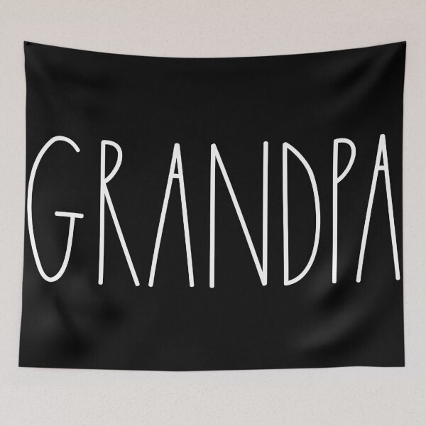 Item preview, Grandpa White Rae Dunn Inspired Farmhouse Decor designed and sold by FineElephant.