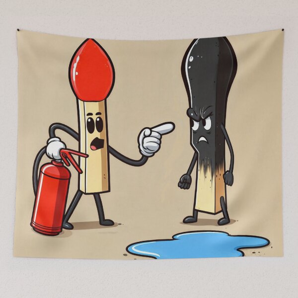 Item preview, humor matches designed and sold by Robin12344321.