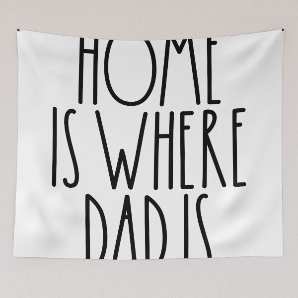 Item preview, Home Is Where Dad Is Rae Dunn Inspired Farmhouse Decor designed and sold by FineElephant.