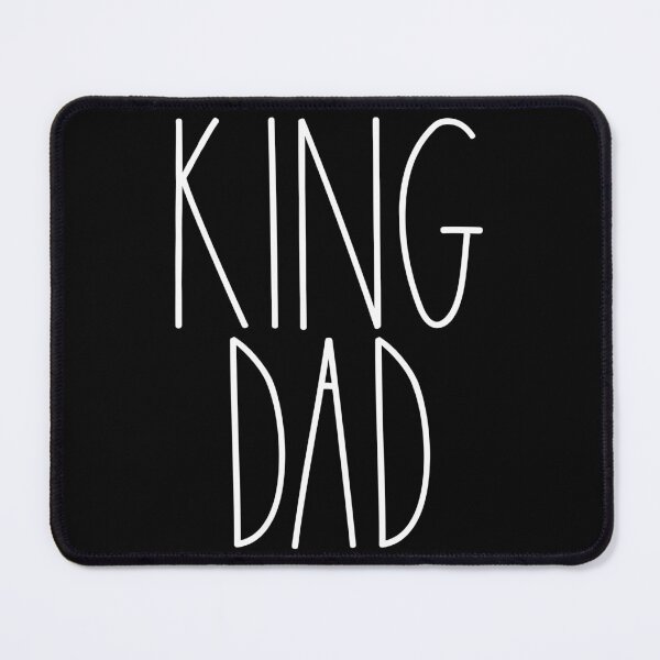 Item preview, King Dad White Rae Dunn Inspired Farmhouse Decor designed and sold by FineElephant.