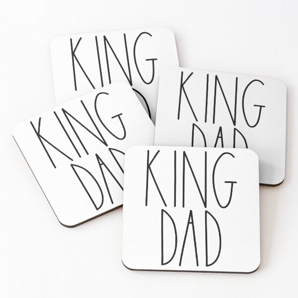 Item preview, King Dad Rae Dunn Inspired Farmhouse Decor designed and sold by FineElephant.