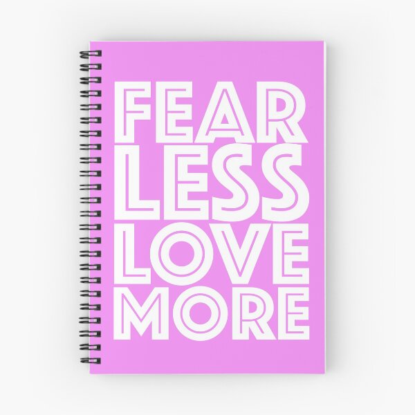 Item preview, FEAR LESS LOVE MORE  designed and sold by Capiral Bucketlist.
