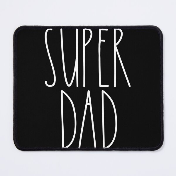 Item preview, Super Dad White Rae Dunn Inspired Farmhouse Decor designed and sold by FineElephant.