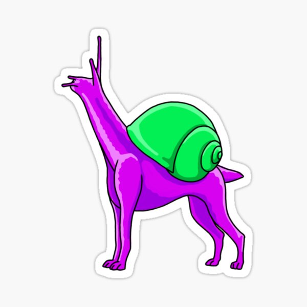 Aperçu de l'œuvre Chien escargot n°3 créée et vendue par Quigmos.