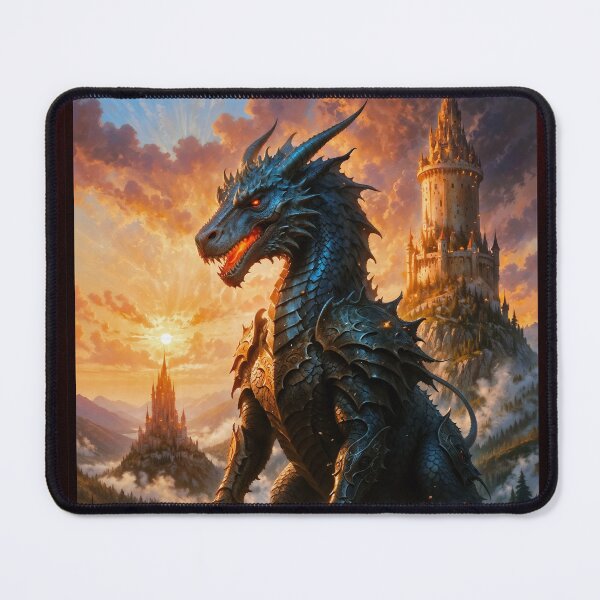 Item preview, The Sevlyus Dragon Of Lore Mythical AI Concept Art by Xzendor7 designed and sold by Xzendor7 Digital Art Creations.