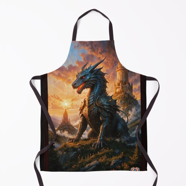 Item preview, The Sevlyus Dragon Of Lore Mythical AI Concept Art by Xzendor7 designed and sold by Xzendor7 Digital Art Creations.