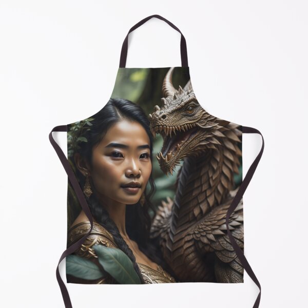 Item preview, Enchanted Forest Princess & Guardian Dragon Bronze Armor designed and sold by EnchantedVista.