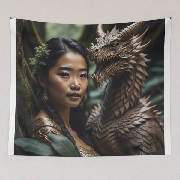 Item preview, Enchanted Forest Princess & Guardian Dragon Bronze Armor designed and sold by EnchantedVista.