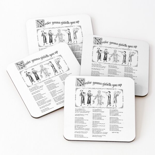 Item preview, Never Gonna Give You Up designed and sold by therocketman.