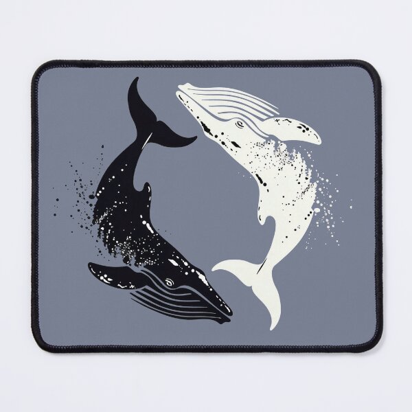 Item preview, Yin and Yang Whale designed and sold by PandaKunst.