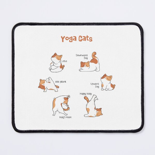Item preview, yoga cat designed and sold by massingso.