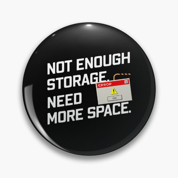 Item preview, Windows xp Error ,Not enough storage, need more space designed and sold by Ajax90.