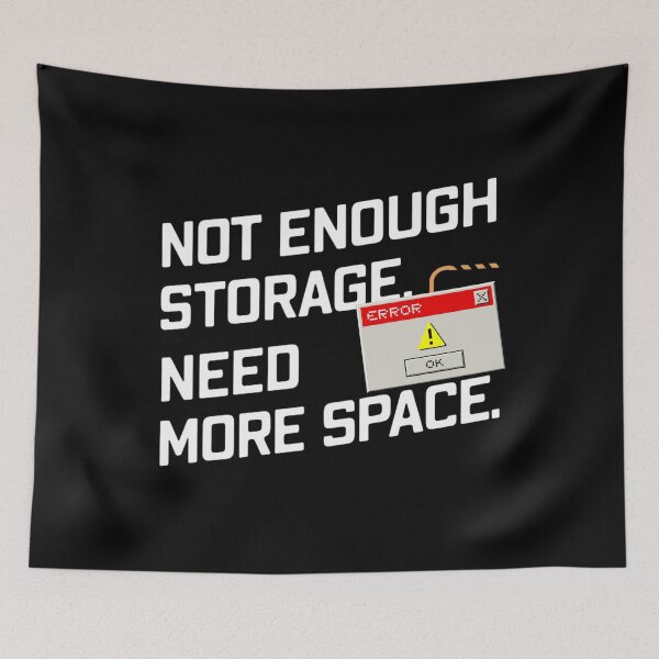 Item preview, Windows xp Error ,Not enough storage, need more space designed and sold by Ajax90.
