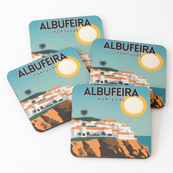 Item preview, Albufeira Portugal Coastline designed and sold by ZionPosteria.