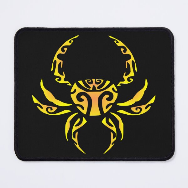 Item preview, CANCER (yellow) designed and sold by Nesian-Tahiti.