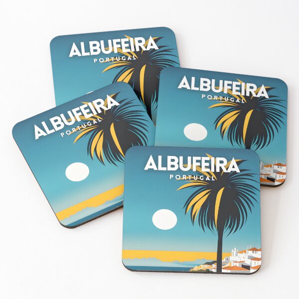 Item preview, Albufeira Portugal Travel designed and sold by ZionPosteria.